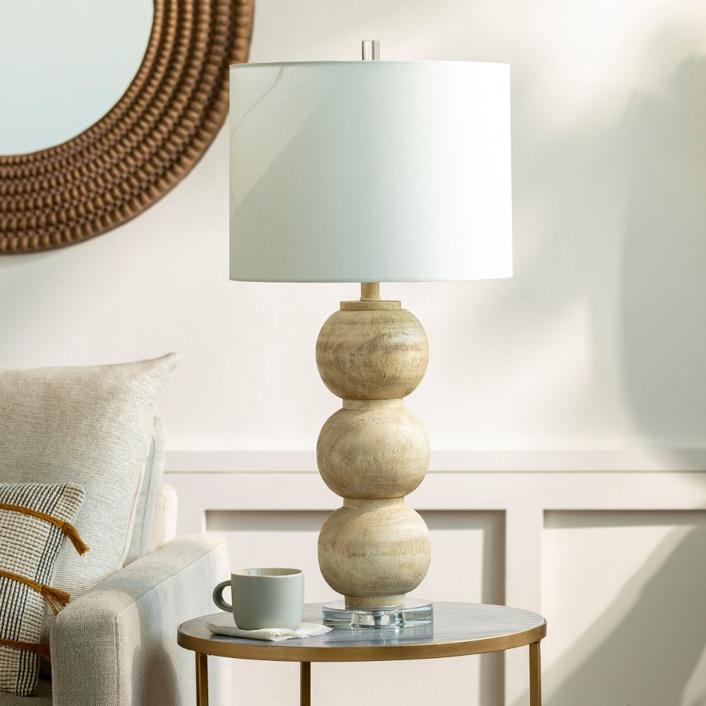 Algarve Carved Accent Table Lamp
