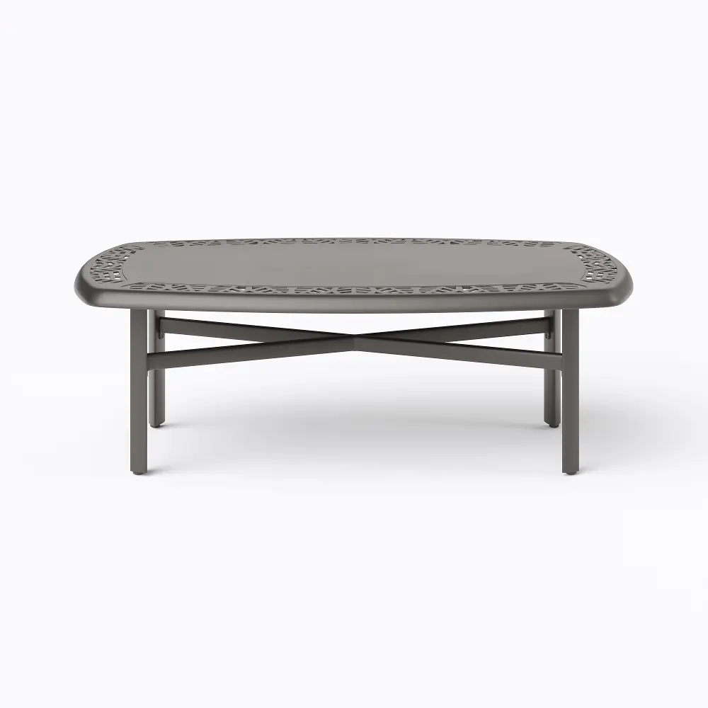 AKR09415P01 Thurston Gray Patio Coffee Table-1