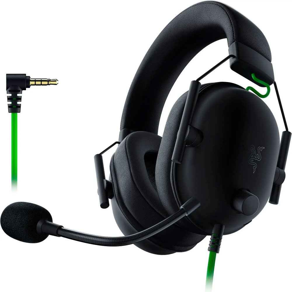 Razer BlackShark V2 X Wired Gaming Headset for PS5 - Black