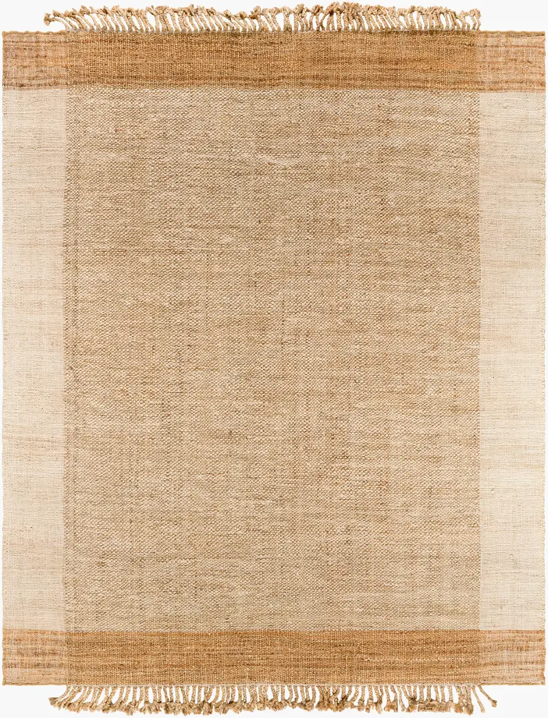 Jasmine 8 x 10 Natural Handmade Rug