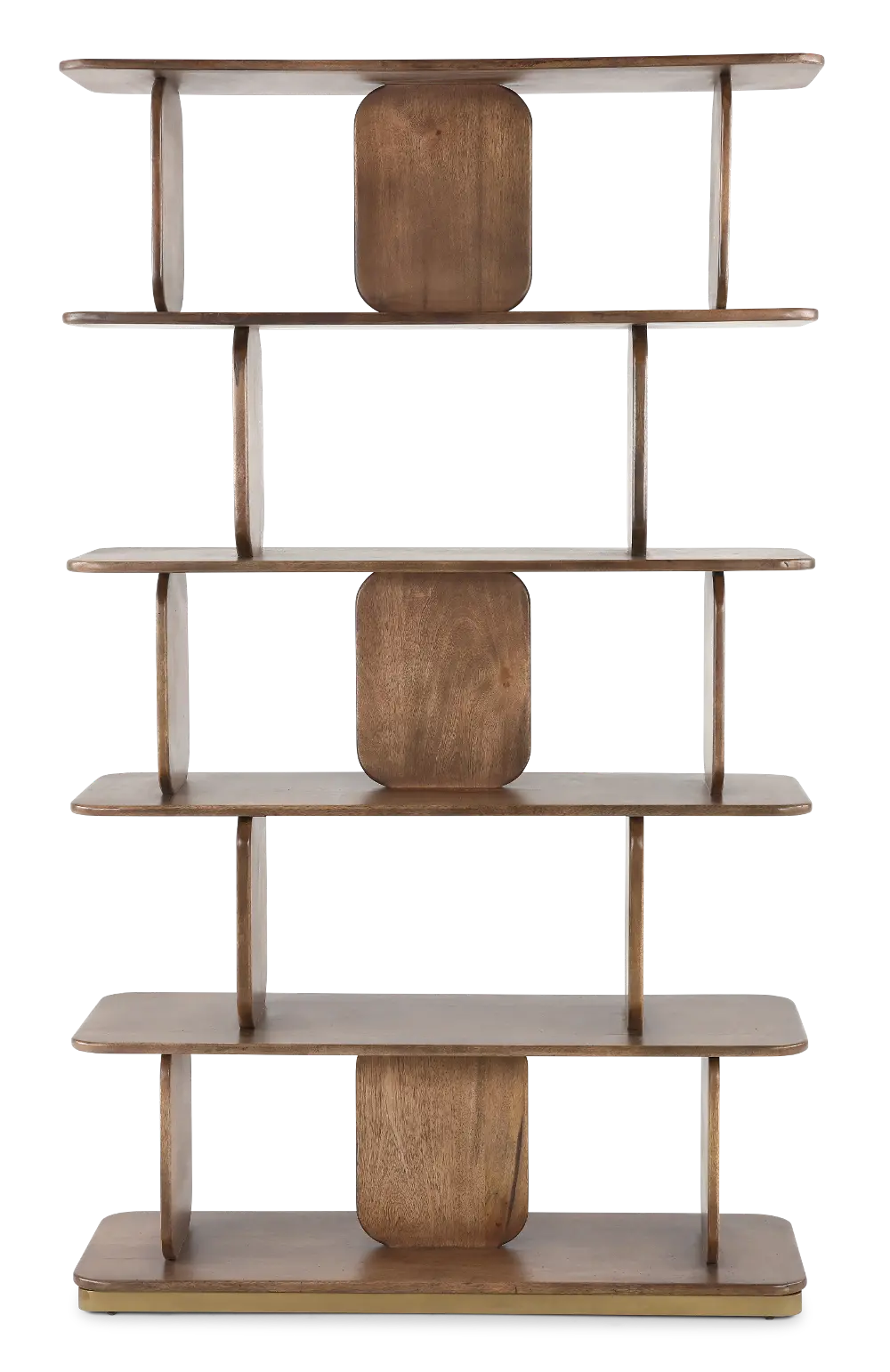 Mezquite Brown Bookcase-1