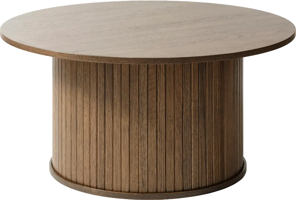 Nola Brown Oak Coffee Table-1