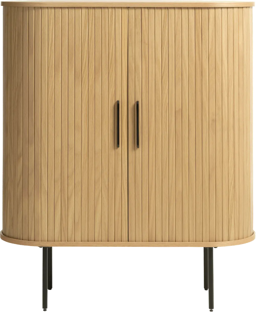 Nola Natural Oak Accent Table-1