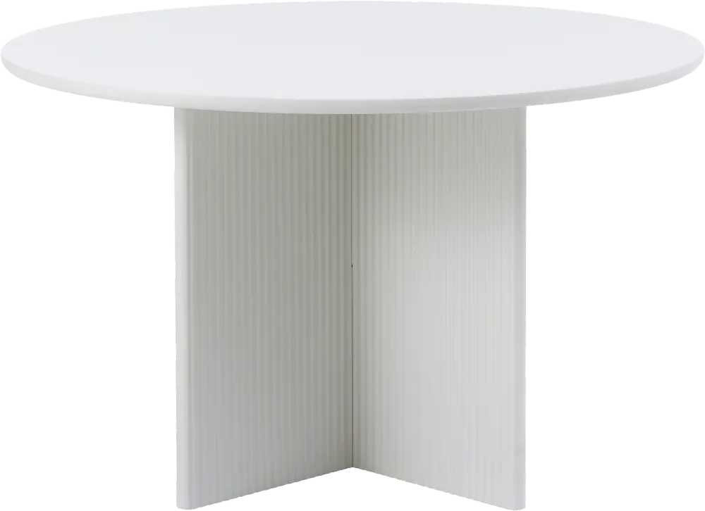 Palma Gray Round Dining Table-1