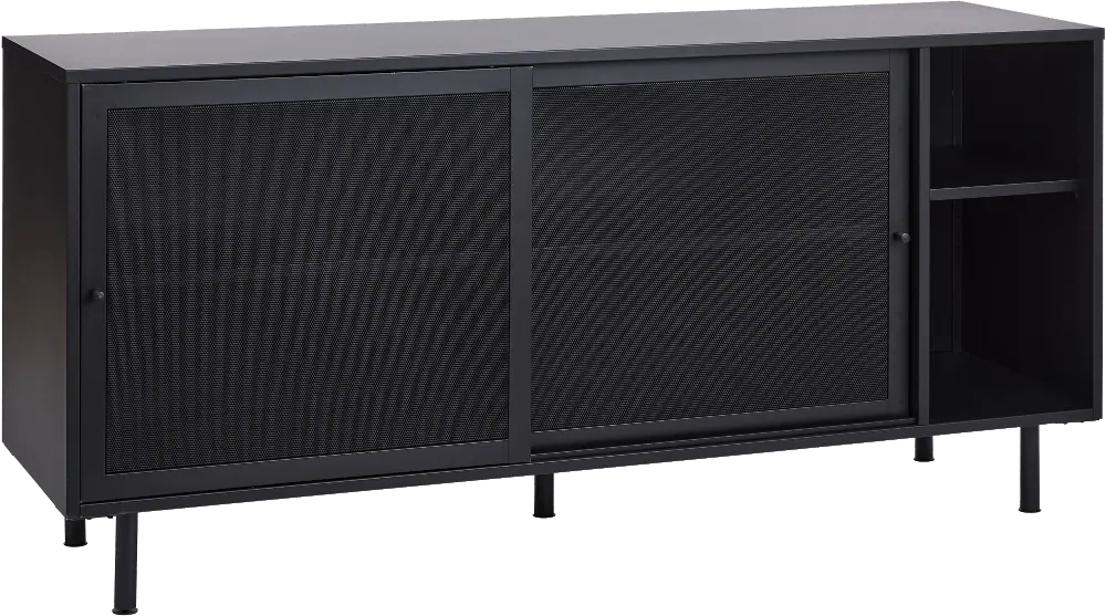 Veep Black Metal Sideboard-1