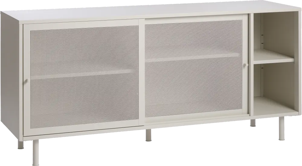 Veep Gray Metal Sideboard-1