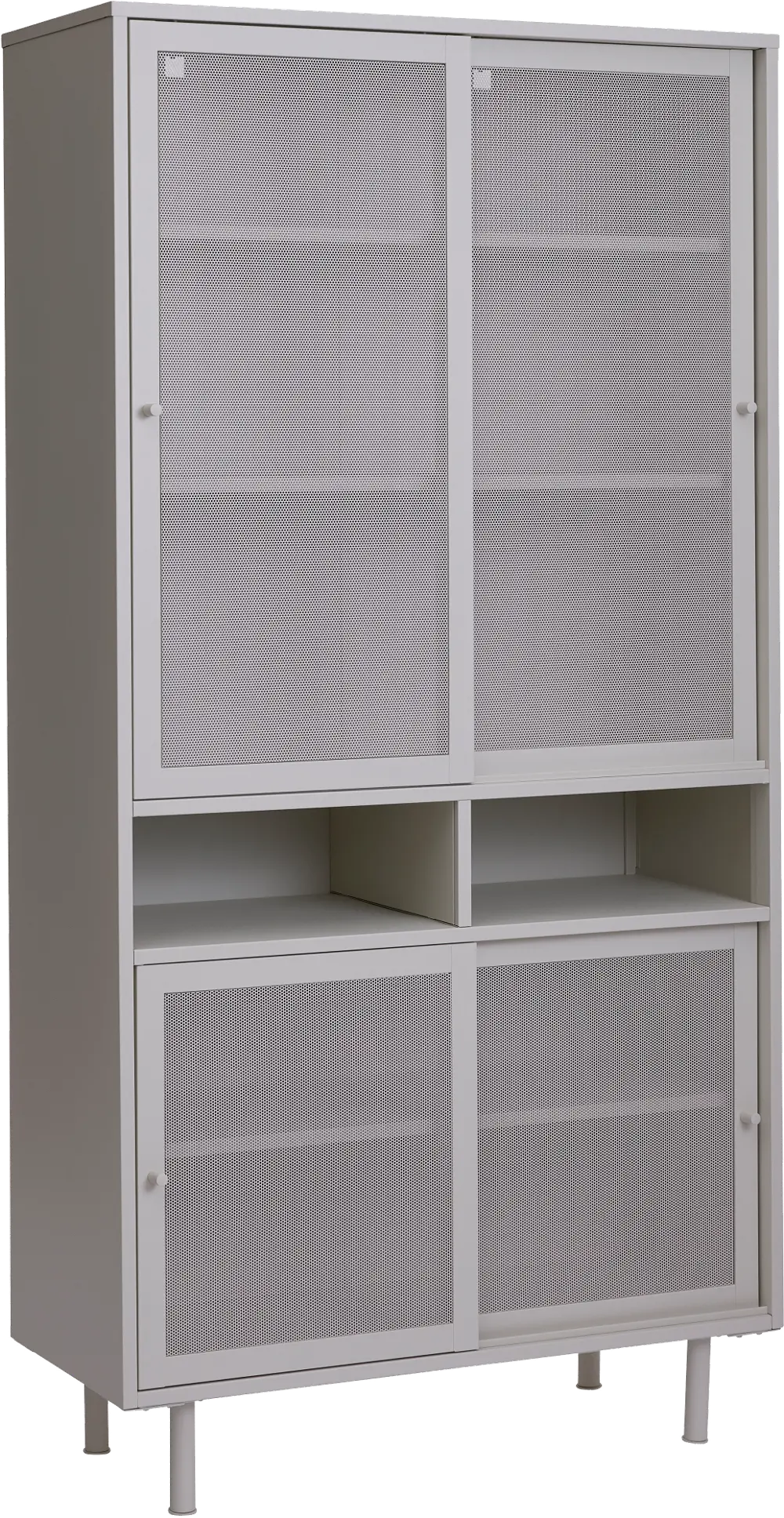 Veep Gray Metal Cabinet-1