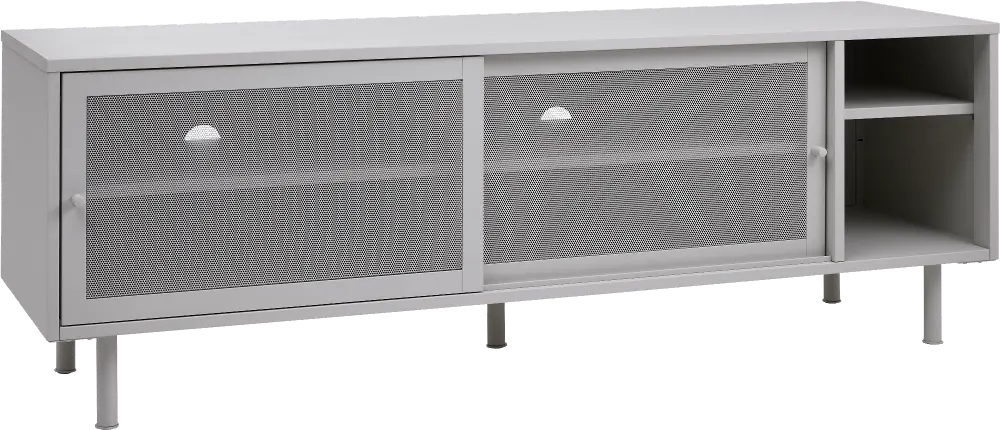 Veep Gray 63  TV Stand-1