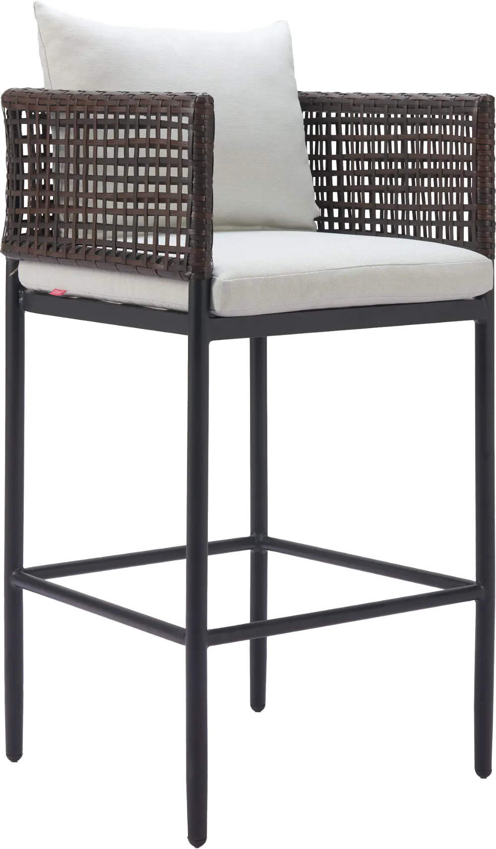 Colombes Paradise Gray Outdoor Barstool-1