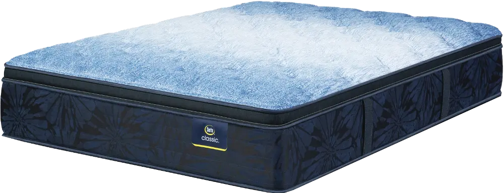 TM-703823-3010 Serta Classic Armada Plush Pillow Top Twin Mattress-1
