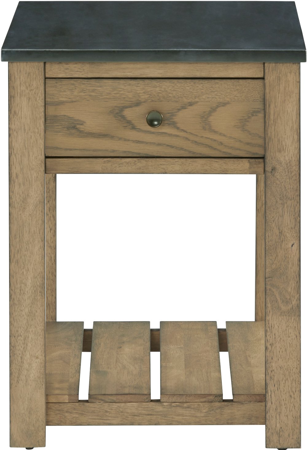 Breckenridge Brown Chairside Table