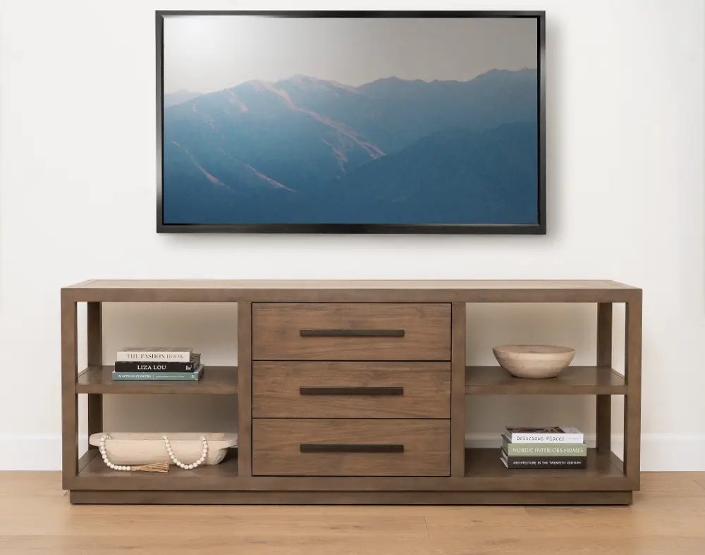 Lyle Brown 74  TV Stand-2
