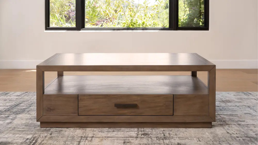 Lyle Brown Coffee Table-2