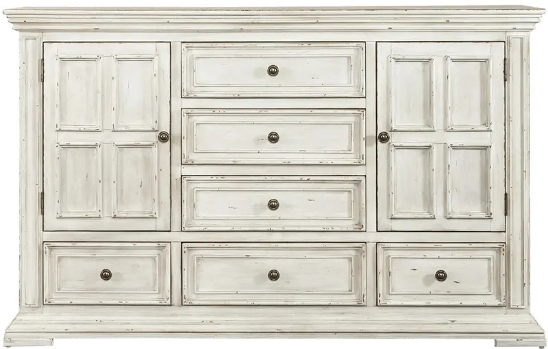 Big Valley White Dresser