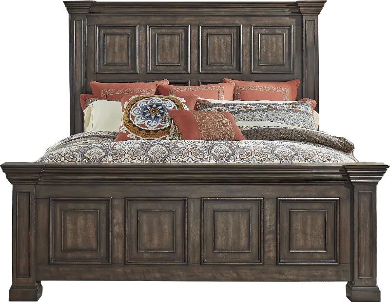 Big Valley Brown Queen Bed