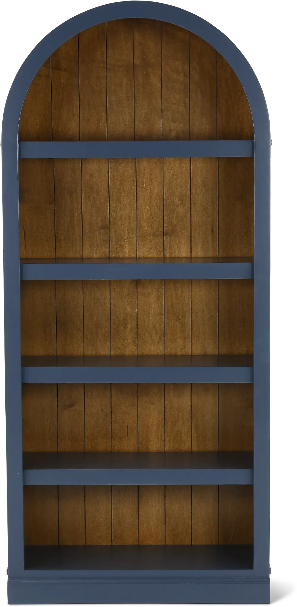Artiste Blue 72  Arch Bookcase-1