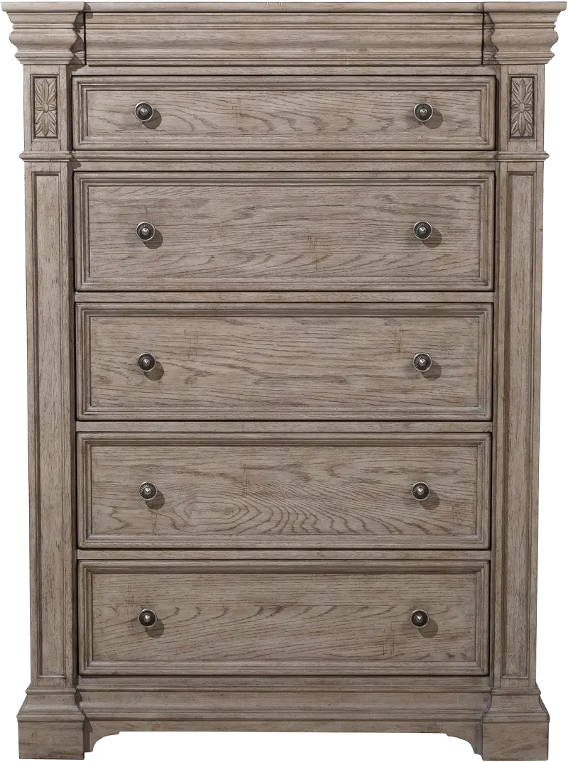 Kingsbury Gray Chest of Drawers