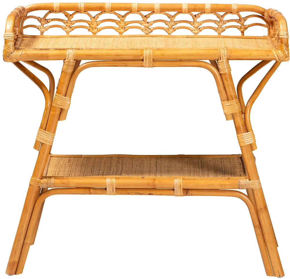 243-13397-RCW Nayana Natural Honey Console Table-1