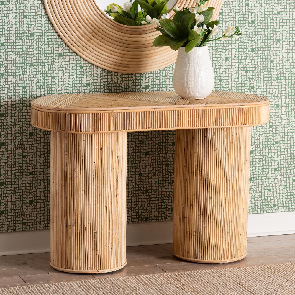 Iryna Light Brown Sofa Table