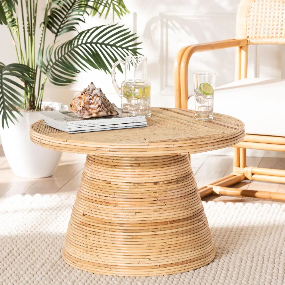 243-13564-RCW Bella Light Brown Coffee Table-2