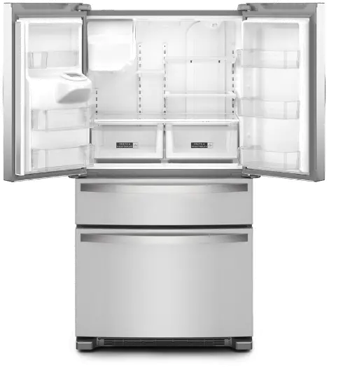 Whirlpool 24.5 Cu Ft French Door Refrigerator - Stainless Steel