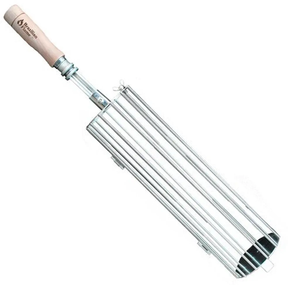 Brazilian Flame Round Basket Skewer-1