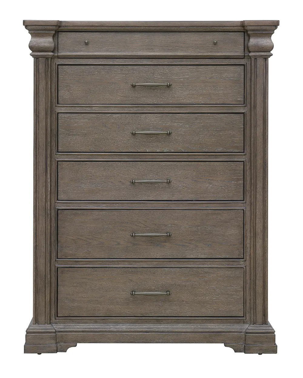Madison Ridge Natural Bark Brown Chest of Drawers-1