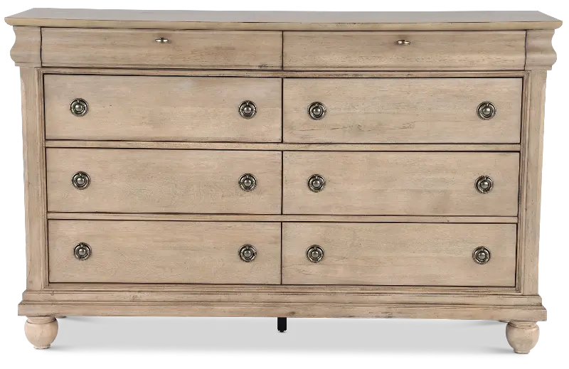 Traditions Saddle Tan Dresser