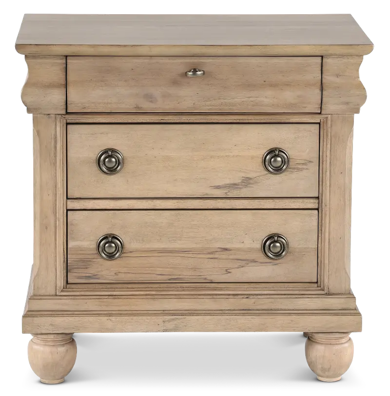 Traditions Saddle Tan Nightstand