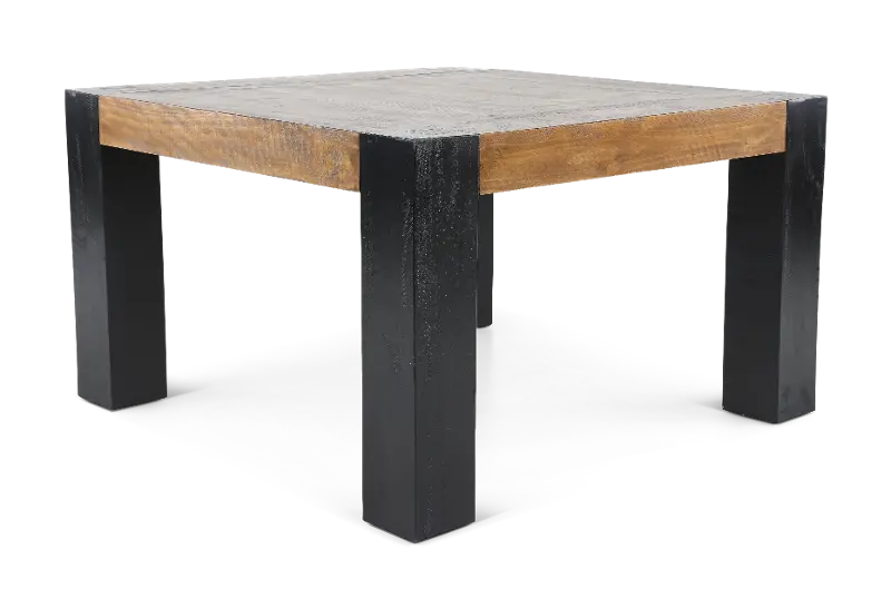 Pacifico Black and Brown Counter Height Dining Table