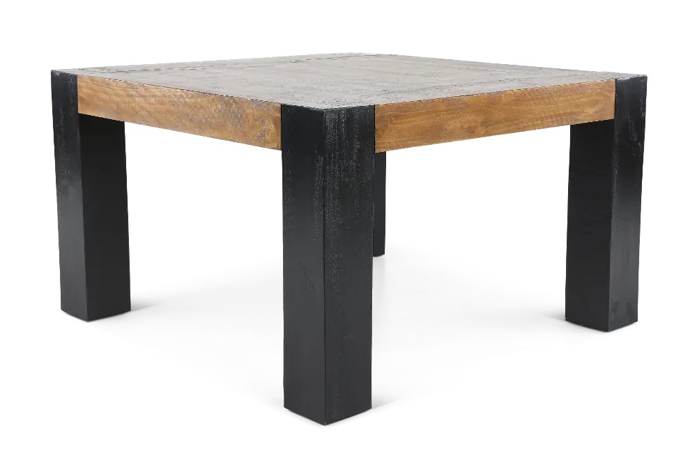Pacifico Natural and Black Counter Height Dining Table-1
