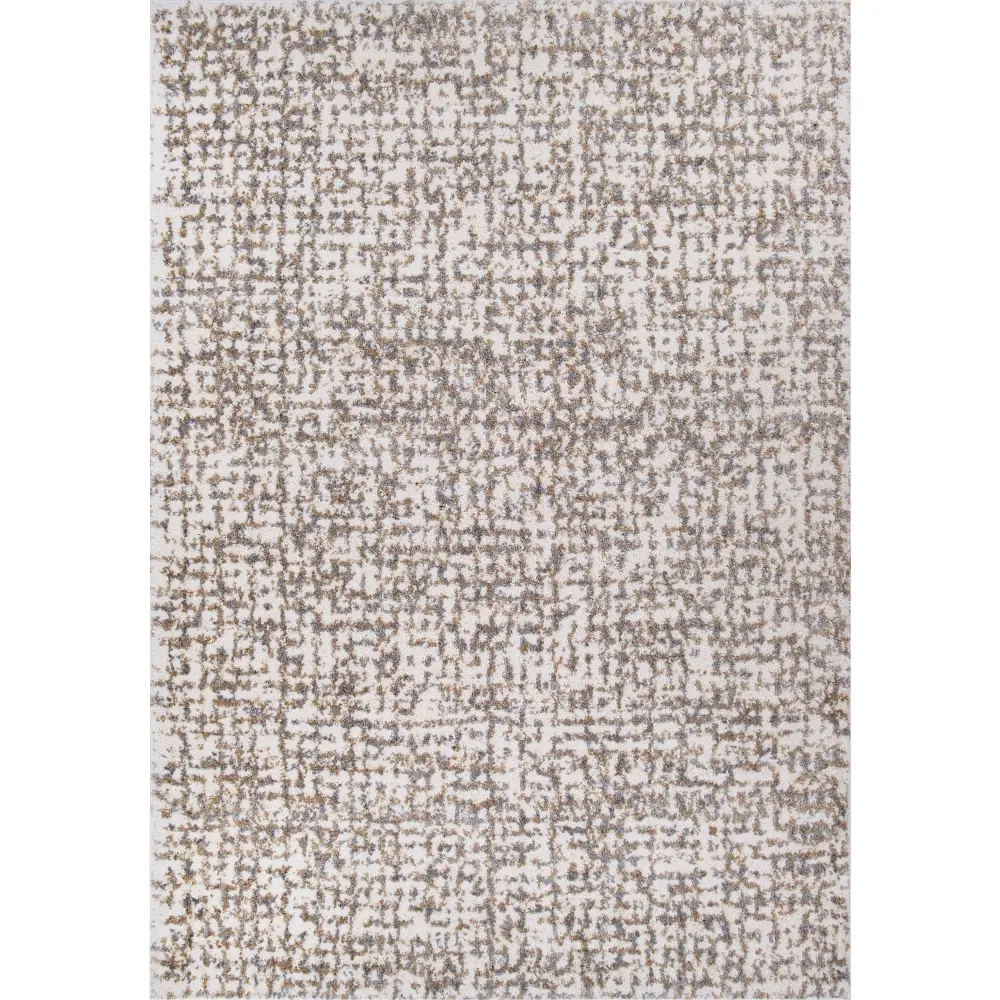 JA03/DITTO-IVORY/7.10X10.10-RU Cotton Tail 8 x 11 Ditto Tan Area Rug-1