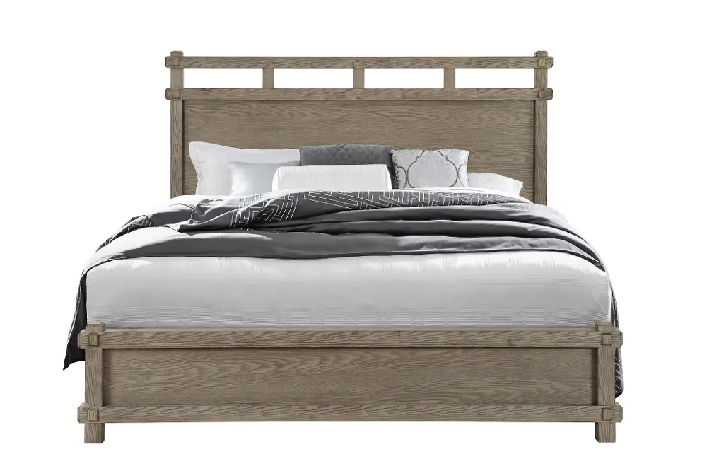 Otis Light Brown Queen Bed-1