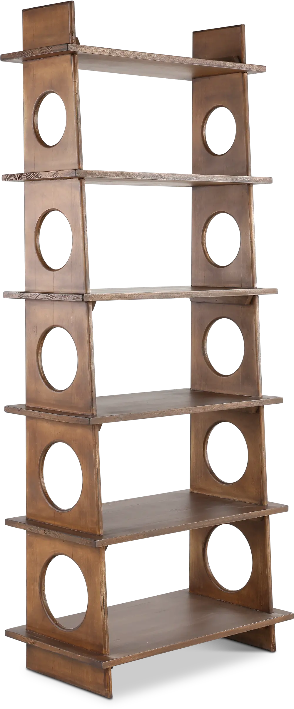 Marabella Circles Brown Bookcase Pier-1