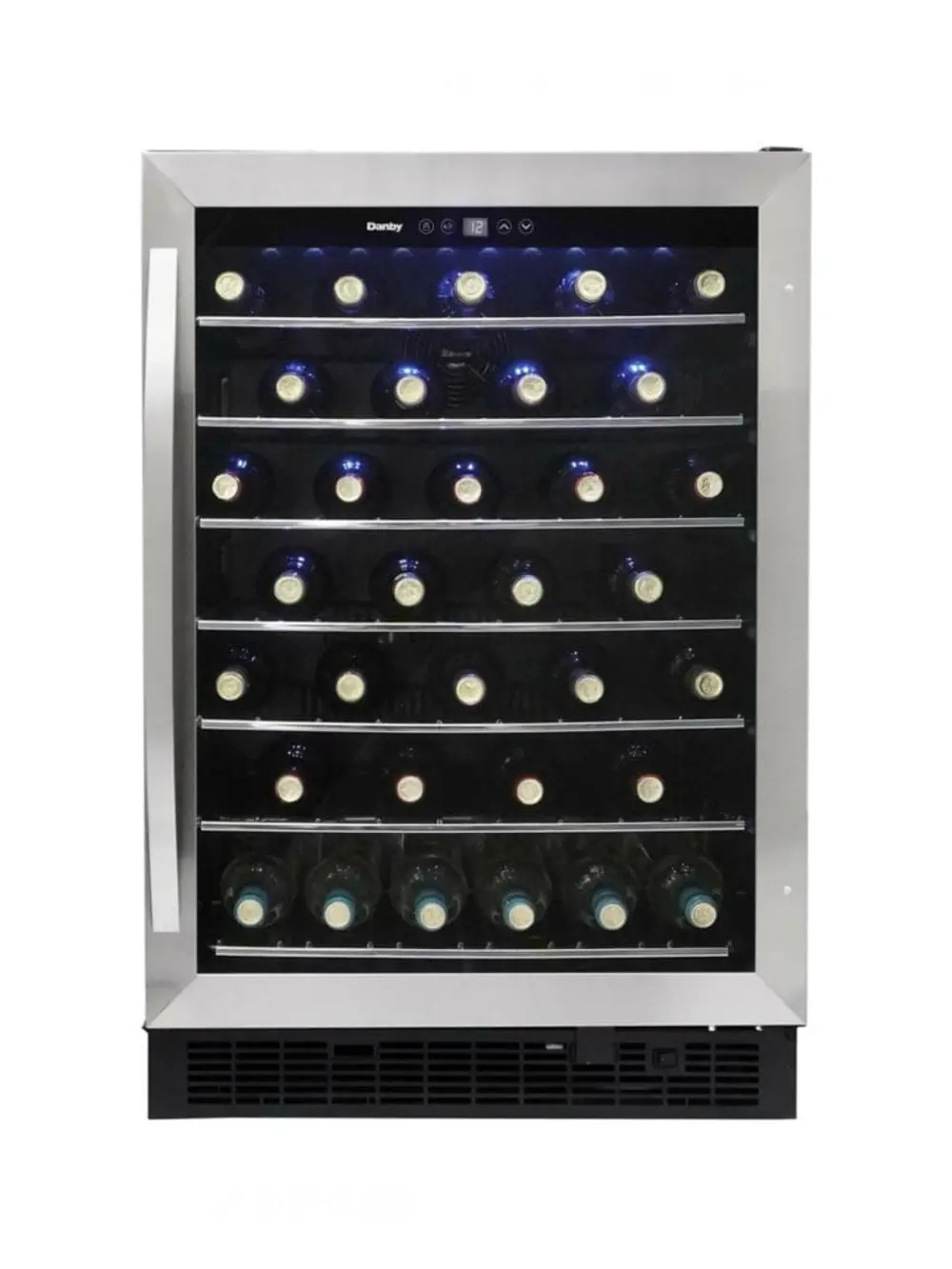 DWC057A1BSS Danby 5.7 Cu Ft Wine Cooler - Stainless Steel-1