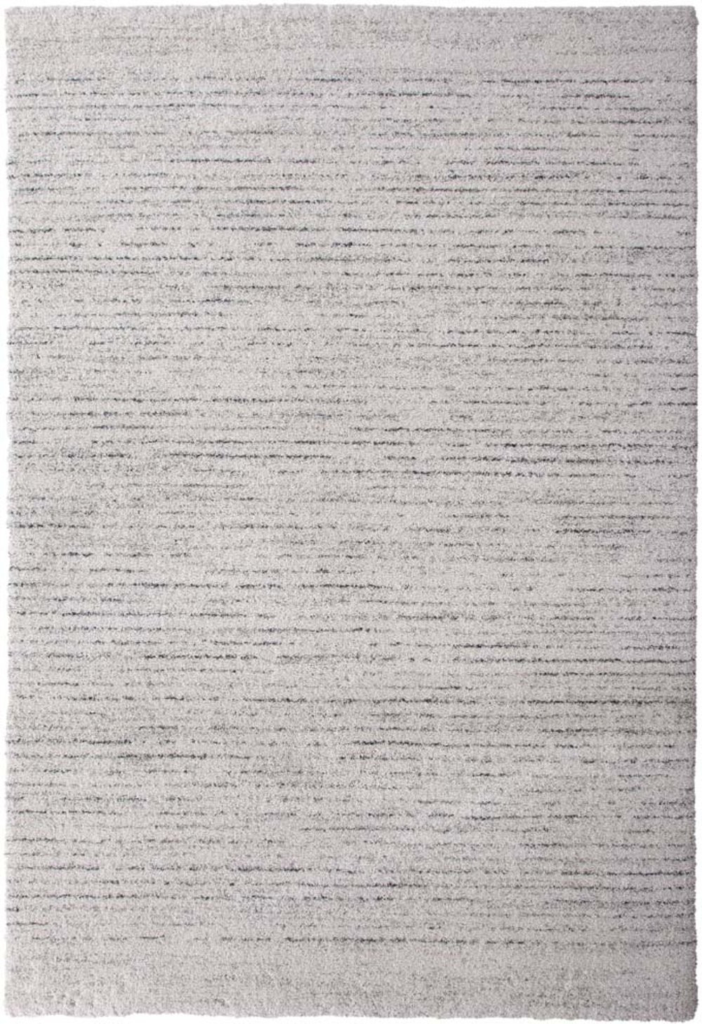 Granada 8 x 11 Linear Ivory and Gray Area Rug