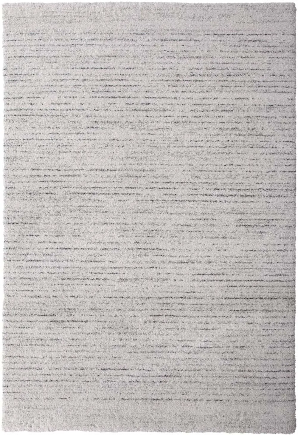 Granada 8 x 11 Linear Ivory and Gray Area Rug-1