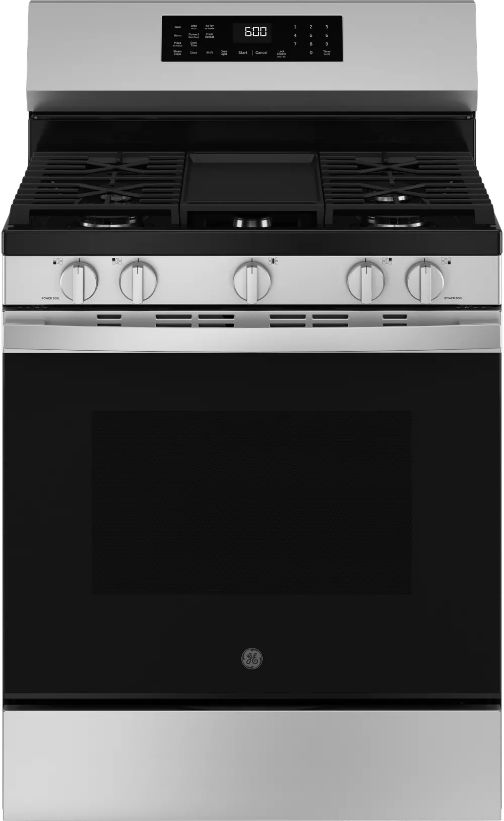 GGF600AVSS GE 5.3 Cu Ft Single Oven Convection Gas Range - Stainless Steel-1