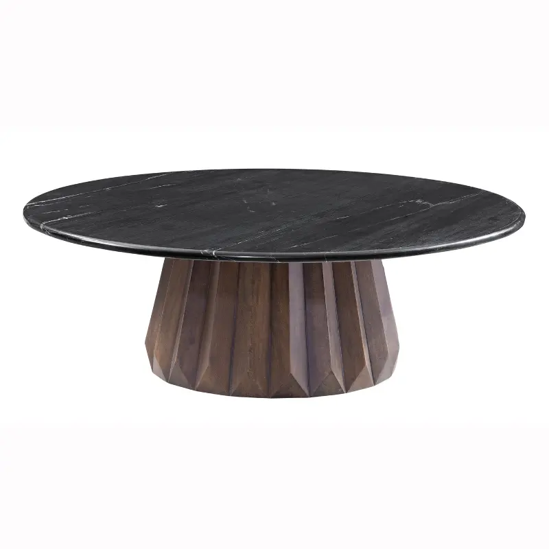 Jennings Black and Brown Coffee Table