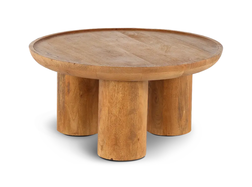 Blair Brown Coffee Table-1