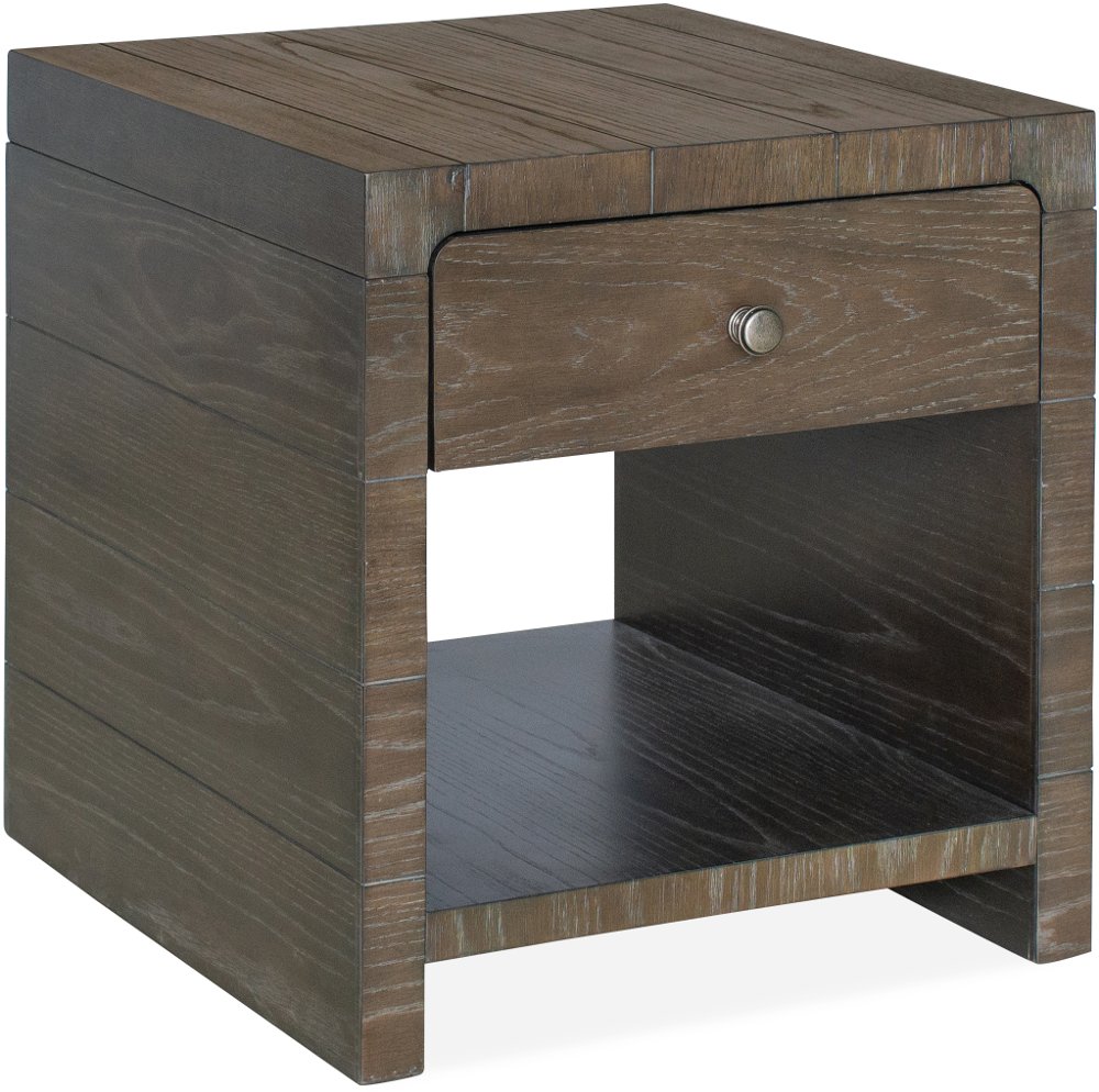 Leland Dark Brown End Table