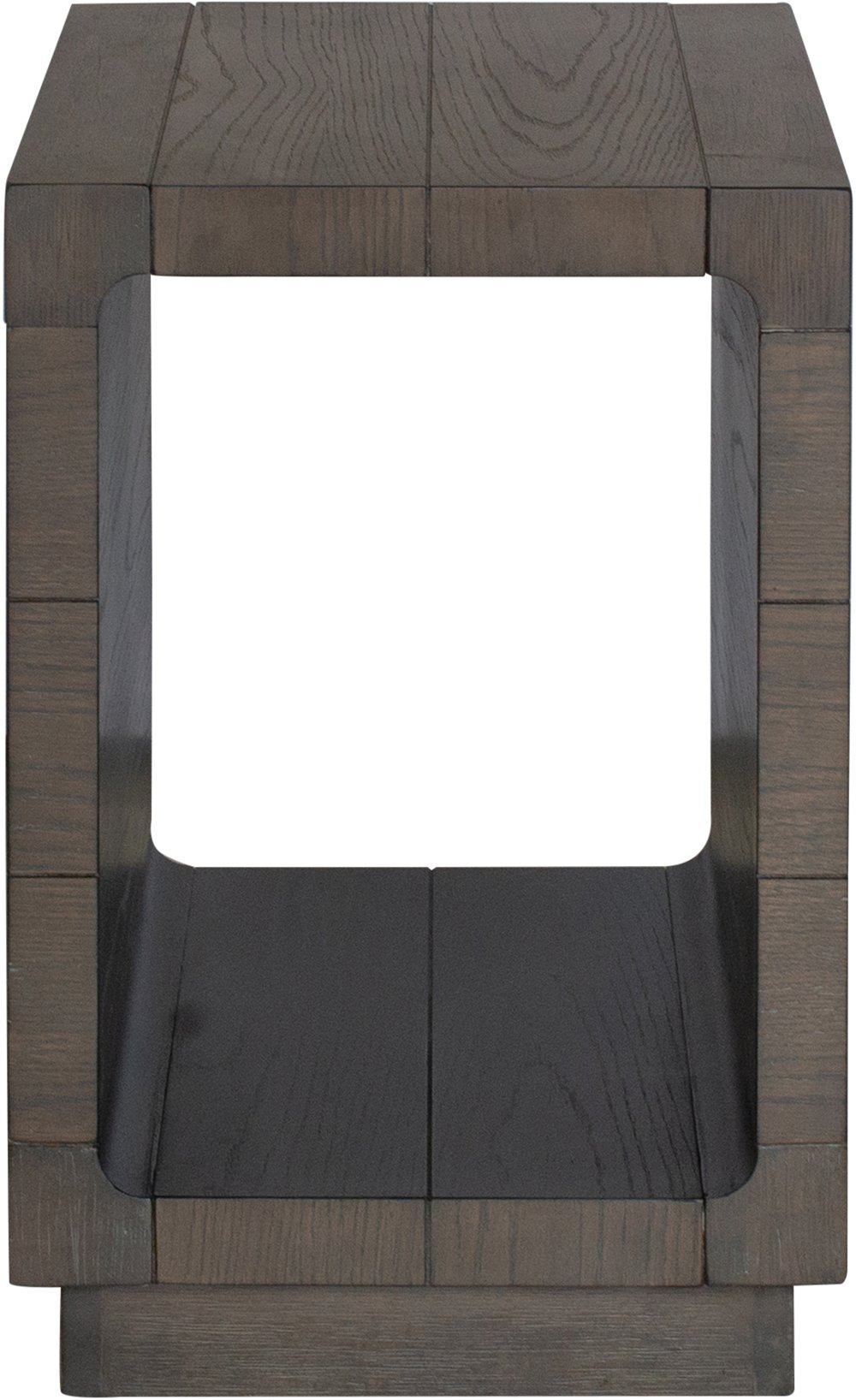 Leland Dark Brown Side Table