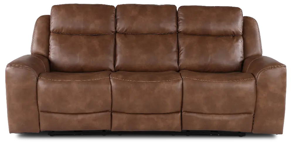 Montana Mocha Brown Power Reclining Sofa-1