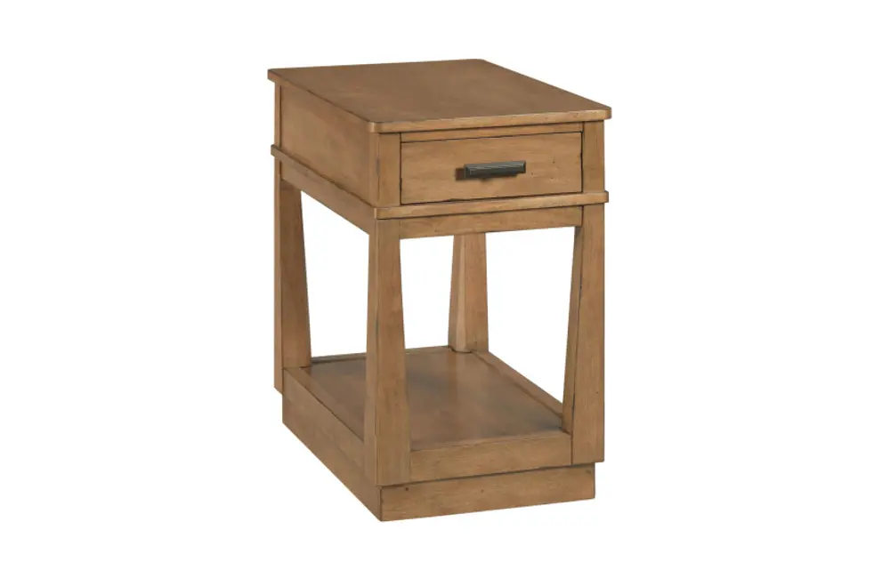 Clifton Brown Chairside Table-1