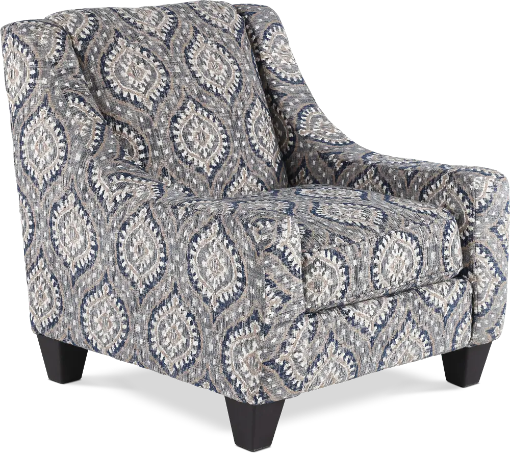 Ranch Stonewash Gray Accent Chair-1