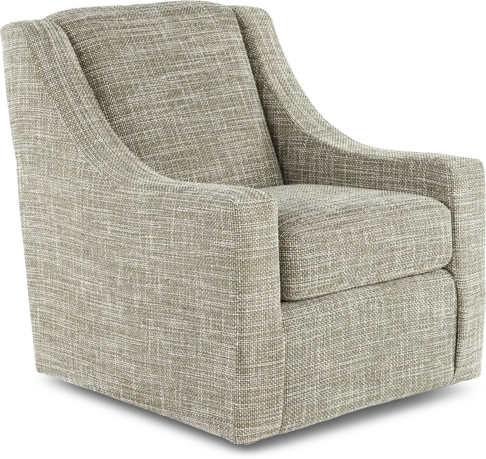 Pine Clover Green Swivel Accent Chair-1