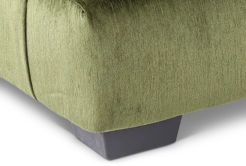 Pine Green 3 Piece Sectional