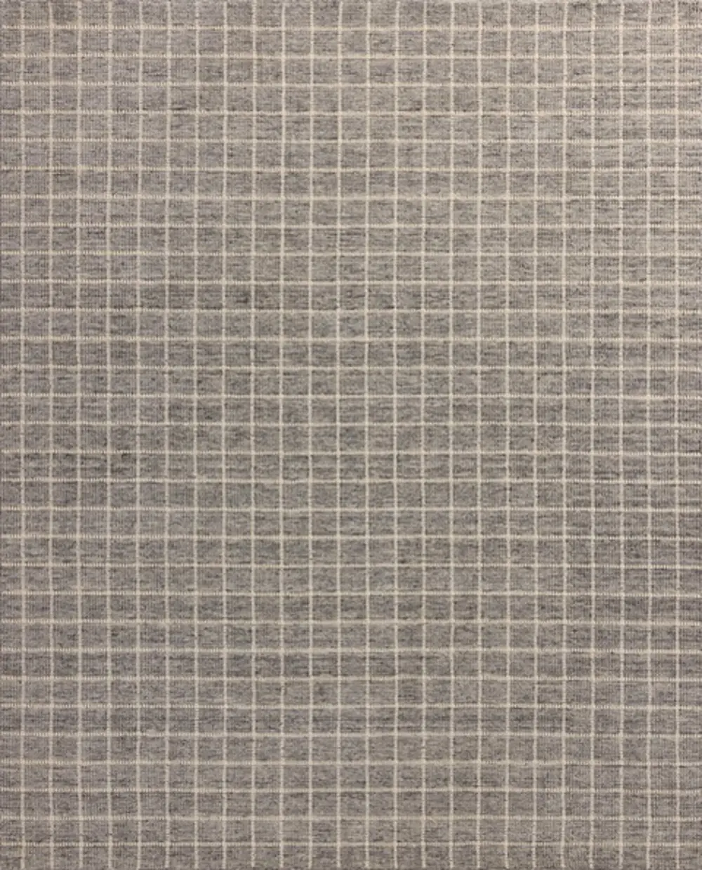 CED01AL/CHARCOALIVORY/8X10/RUG Cedar 8 x 10 Charcoal and Ivory Plaid Area Rug-1