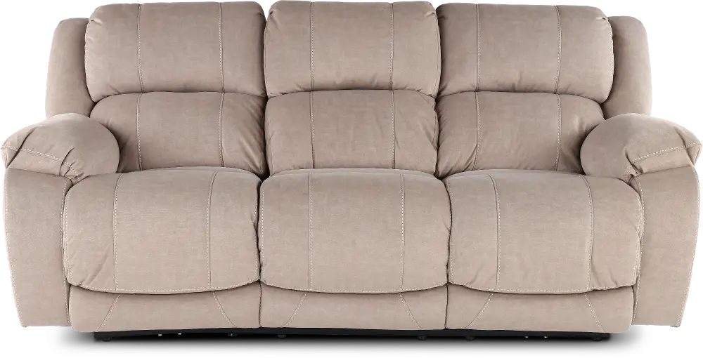 Port Arthur Khaki Power Reclining Sofa-1