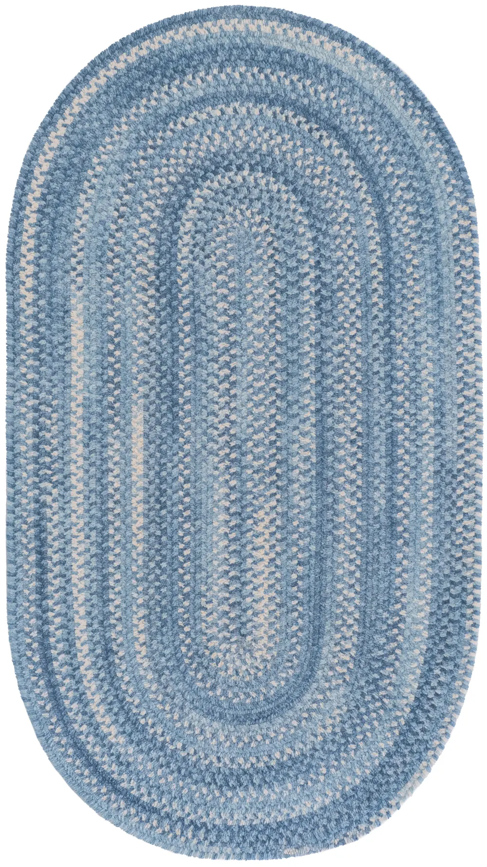 0377VS05000800400 Bambini 5 x 8 Blue Oval Area Rug-1